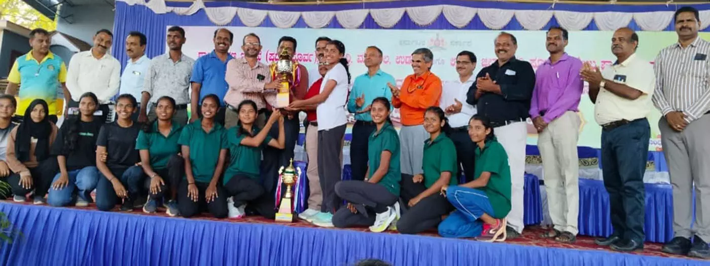 ಅಥ್ಲೆಟಿಕ್ಸ್: ಬಾಲಕಿಯರ ಸ.ಪ.ಪೂ. ಕಾಲೇಜಿಗೆ ಸಮಗ್ರ ಪ್ರಶಸ್ತಿ
