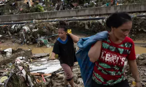 ಫಿಲಿಪ್ಪೀನ್ಸ್‌ ಗೆ ಅಪ್ಪಳಿಸಿದ ಕಲ್ಮೇಗಿ ಚಂಡಮಾರುತ; ಕನಿಷ್ಠ 114 ಮಂದಿ ಮೃತ್ಯು