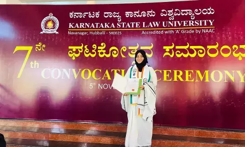 ಮೊಮಿನ್ ಮುಫಿದಾ ಬೇಗಂಗೆ ಎಲ್.ಎಲ್.ಎಂ. ಪದವಿಯಲ್ಲಿ ರಾಜ್ಯಕ್ಕೆ ದ್ವಿತೀಯ ರ‍್ಯಾಂಕ್