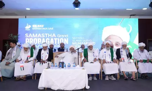 ದುಬೈ: ಸಮಸ್ತ ಶತಾಬ್ಧಿ ಅಂತಾರಾಷ್ಟ್ರೀಯ ಪ್ರಚಾರ ಉದ್ಘಾಟನೆ