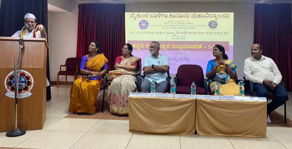 ಕನ್ನಡವನ್ನು ಕಡೆಗಣಿಸದೇ, ಇತರ ಭಾಷೆಯನ್ನು ಕಲಿಯಿರಿ: ಸುರೇಂದ್ರ ಅಡಿಗ