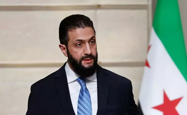 ಸಿರಿಯ ಅಧ್ಯಕ್ಷ ಅಹ್ಮದ್ ಅಲ್-ಶಾರಾ ವಿರುದ್ಧ ವಿಶ್ವಸಂಸ್ಥೆ ನಿರ್ಬಂಧ ರದ್ದು ಸಿರಿಯ ಅಧ್ಯಕ್ಷ ಅಹ್ಮದ್ ಅಲ್-ಶಾರಾ ವಿರುದ್ಧ ವಿಶ್ವಸಂಸ್ಥೆ ನಿರ್ಬಂಧ ರದ್ದು