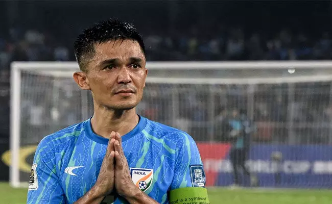 ಅಂತರರಾಷ್ಟ್ರೀಯ ಫುಟ್ಬಾಲ್‌ನಿಂದ ಸುನೀಲ್ ಚೆಟ್ರಿ ನಿವೃತ್ತಿ