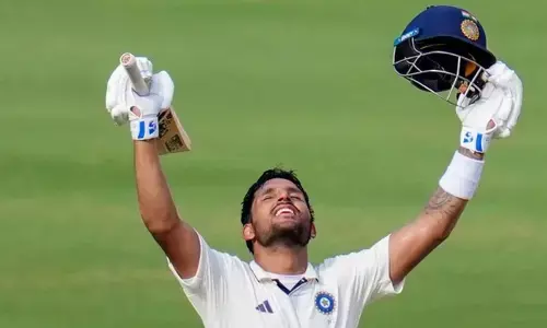 ಸತತ 2ನೇ ಶತಕ: ದಾಖಲೆ ನಿರ್ಮಿಸಿದ ಧ್ರುವ ಜುರೆಲ್