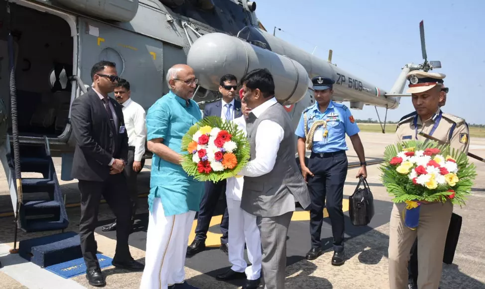 ಮೈಸೂರಿಗೆ ಉಪರಾಷ್ಟ್ರಪತಿ ಸಿ.ಪಿ.ರಾಧಾಕೃಷ್ಣನ್ ಭೇಟಿ