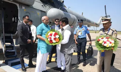 ಮೈಸೂರಿಗೆ ಉಪರಾಷ್ಟ್ರಪತಿ ಸಿ.ಪಿ.ರಾಧಾಕೃಷ್ಣನ್ ಭೇಟಿ
