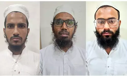 ದೇಶಾದ್ಯಂತ ಭಯೋತ್ಪಾದಕ ದಾಳಿಗೆ ಸಂಚು: ಗುಜರಾತಿನಲ್ಲಿ ಮೂವರು ಶಂಕಿತರ ಬಂಧನ