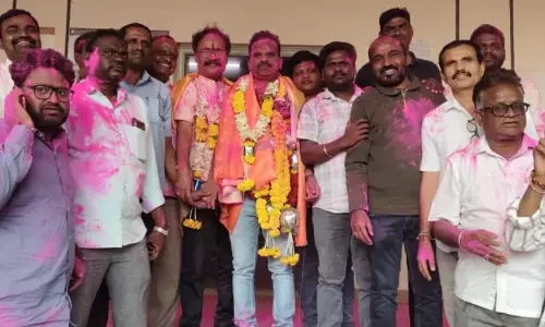 ಯಾದಗಿರಿ | ಕಾರ್ಯನಿರತ ಪತ್ರಕರ್ತರ ಸಂಘದ ಚುನಾವಣೆ : ಮಲ್ಲಪ್ಪ ಸಂಕೀನ್ ಸತತ 2ನೇ ಬಾರಿಗೆ ಜಿಲ್ಲಾಧ್ಯಕ್ಷರಾಗಿ ಆಯ್ಕೆ