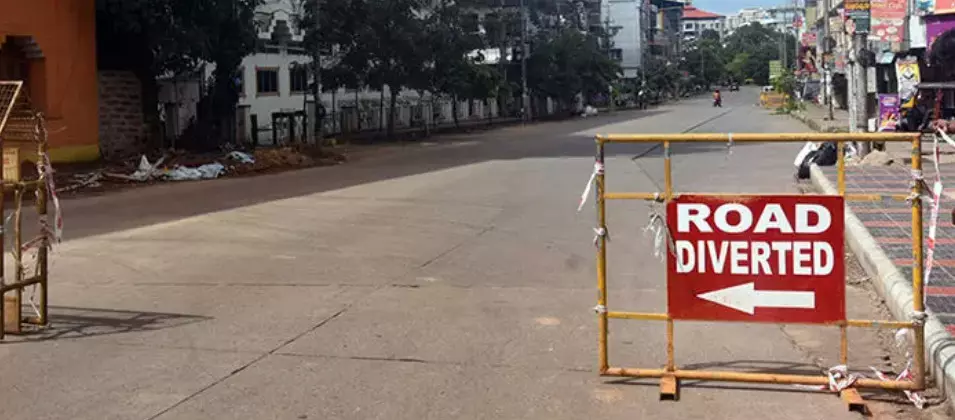 ರಾ.ಹೆ. 169ಎ ರಸ್ತೆ ಕಾಂಕ್ರೀಟಿಕರಣ ಕಾಮಗಾರಿ ; ವಾಹನಗಳ ಸಂಚಾರಕ್ಕೆ ಪರ್ಯಾಯ ವ್ಯವಸ್ಥೆ ರಾ.ಹೆ. 169ಎ ರಸ್ತೆ ಕಾಂಕ್ರೀಟಿಕರಣ ಕಾಮಗಾರಿ ; ವಾಹನಗಳ ಸಂಚಾರಕ್ಕೆ ಪರ್ಯಾಯ ವ್ಯವಸ್ಥೆ