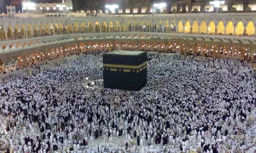 ಸೌದಿ ಅರೇಬಿಯಾದೊಂದಿಗೆ ಭಾರತ ದ್ವಿಪಕ್ಷೀಯ ಹಜ್ ಒಪ್ಪಂದಕ್ಕೆ ಸಹಿ; 2026ಕ್ಕೆ 1.75 ಲಕ್ಷ ಯಾತ್ರಿಕರ ಕೋಟಾ ನಿಗದಿ: ವರದಿ