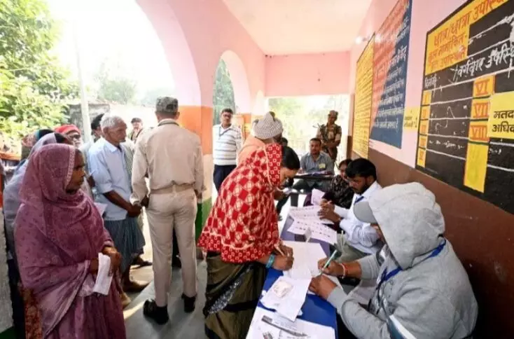 ಬಿಹಾರ ವಿಧಾನಸಭಾ ಚುನಾವಣೆ | ನವಾಡ ಮತಗಟ್ಟೆ ಬಳಿ ವಿವಿಧ ಪಕ್ಷಗಳ ಬೆಂಬಲಿಗರ ನಡುವೆ ಘರ್ಷಣೆ