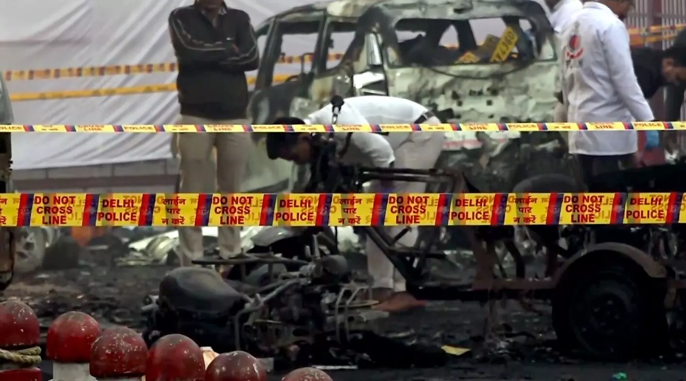 PHOTOS | ಕೆಂಪು ಕೋಟೆ ಬಳಿ ಸ್ಫೋಟ: 12 ಮಂದಿ ಮೃತ್ಯು