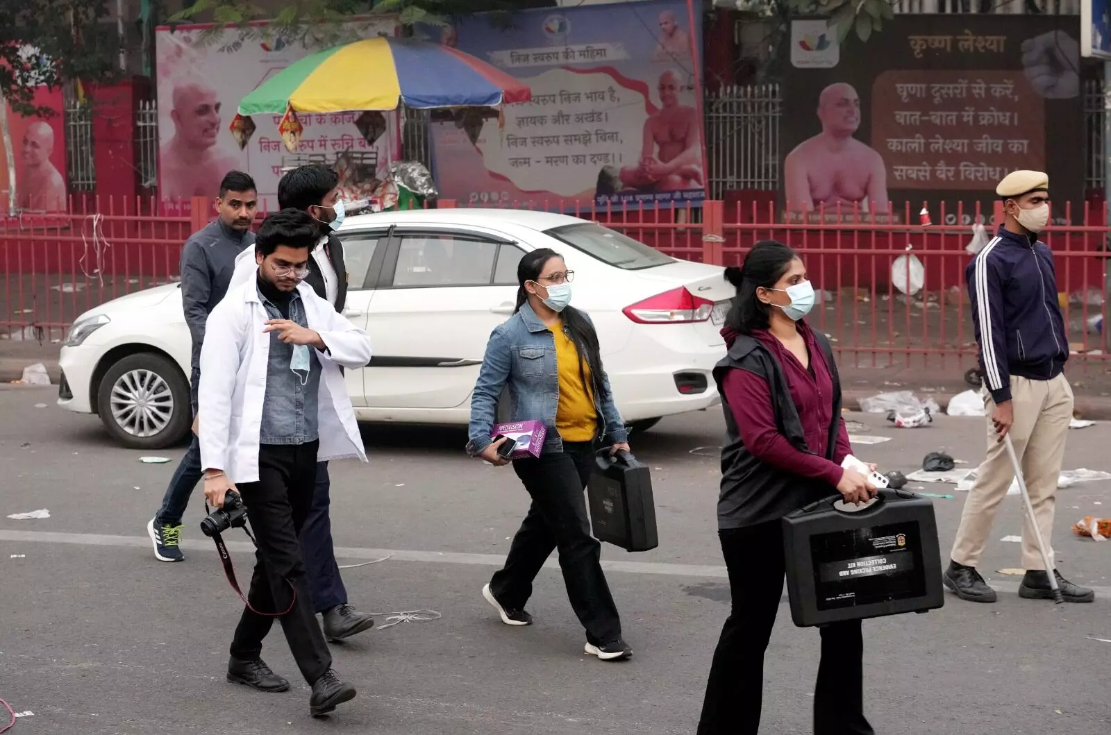 PHOTOS | ಕೆಂಪು ಕೋಟೆ ಬಳಿ ಸ್ಫೋಟ: 12 ಮಂದಿ ಮೃತ್ಯು