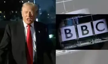 ಕ್ಷಮೆ ಯಾಚಿಸಿ, ಇಲ್ಲವೇ 100 ಕೋಟಿ ಡಾಲರ್ ದಾವೆ ಎದುರಿಸಿ : ಬಿಬಿಸಿಗೆ ಟ್ರಂಪ್ ಎಚ್ಚರಿಕೆ