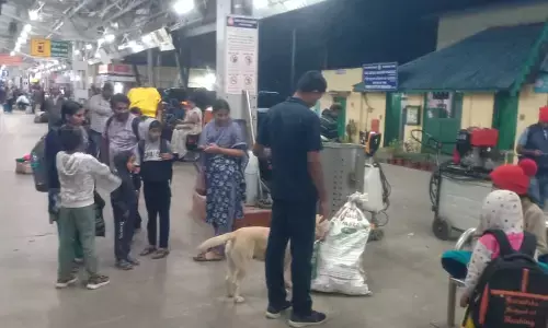 ಕೆಂಪುಕೋಟೆ ಬಳಿ ಸ್ಫೋಟ : ಶಿವಮೊಗ್ಗದಲ್ಲಿ ಕಟ್ಟೆಚ್ಚರ; ಬಸ್‌ ನಿಲ್ದಾಣ ಸೇರಿ ಹಲವೆಡೆ ತ‍‍ಪಾಸಣೆ