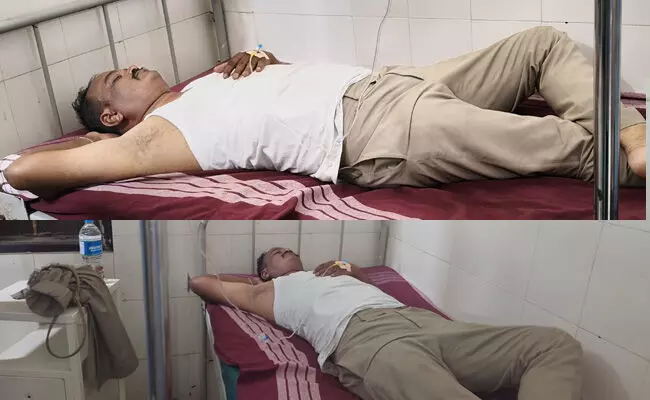 ರಾಯಚೂರು | ವಿಚಾರಣೆಗೆ ಕರೆತರಲು ಹೋದ ಎಎಸ್ಐ, ಪಿಎಸ್ಐ ಮೇಲೆ ಹಲ್ಲೆ : ಆರೋಪ ರಾಯಚೂರು | ವಿಚಾರಣೆಗೆ ಕರೆತರಲು ಹೋದ ಎಎಸ್ಐ, ಪಿಎಸ್ಐ ಮೇಲೆ ಹಲ್ಲೆ : ಆರೋಪ