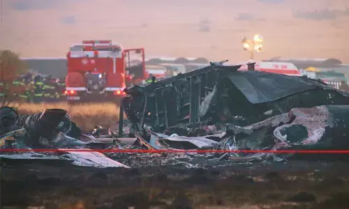 ತುರ್ಕಿಯಾದ ಮಿಲಿಟರಿ ಸರಕು ವಿಮಾನ ಪತನ; ಎಲ್ಲ 20 ಸೇನಾ ಸಿಬ್ಬಂದಿ ಮೃತ್ಯು