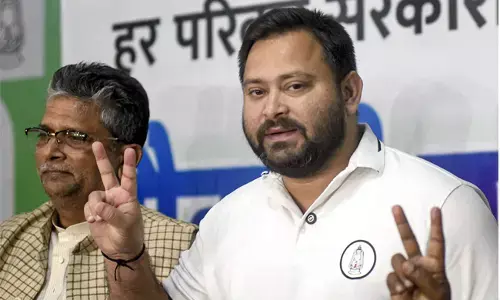 “ಅಮಿತ್ ಶಾ ಬರೆದುಕೊಡುತ್ತಾರೆ, ಪ್ರಧಾನಿ ಕಾರ್ಯಾಲಯ ರವಾನಿಸುತ್ತದೆ, ಮಾಧ್ಯಮ ಪ್ರಸಾರ ಮಾಡುತ್ತದೆ”: ಚುನಾವಣೋತ್ತರ ಸಮೀಕ್ಷೆಗಳನ್ನು ತಳ್ಳಿ ಹಾಕಿದ ತೇಜಸ್ವಿ ಯಾದವ್