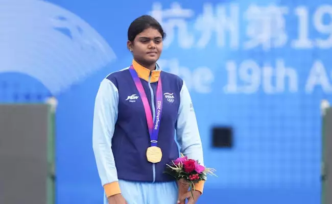 ಏಶ್ಯನ್ ಆರ್ಚರಿ ಚಾಂಪಿಯನ್‌ಶಿಪ್ | ವೈಯಕ್ತಿಕ, ಟೀಮ್ ವಿಭಾಗದಲ್ಲಿ ಸ್ವರ್ಣ ಗೆದ್ದ ಜ್ಯೋತಿ ಸುರೇಖಾ
