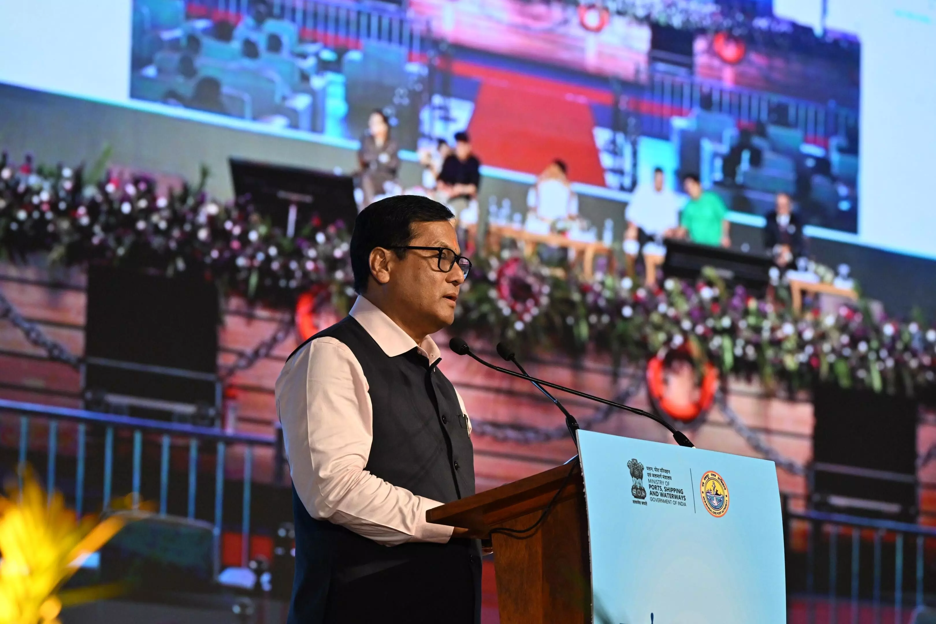 ದೇಶದಲ್ಲಿ ಹಡಗು ನಿರ್ಮಾಣದ ಕ್ಲಸ್ಟರ್ ಅಭಿವೃದ್ಧಿ: ಕೇಂದ್ರ ಸಚಿವ ಸರ್ಬಾನಂದ ಸೋನಾವಾಲ್