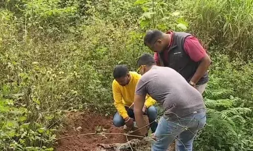 ಮಡಿಕೇರಿ ಅರಣ್ಯ ಭವನದ ಬಳಿ ಶಿಶುವಿನ ಮೃತದೇಹ ಪತ್ತೆ