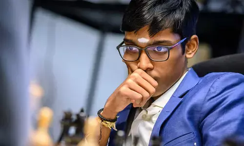 ಚೆಸ್ ವಿಶ್ವಕಪ್ | ಅರ್ಜುನ್, ಹರಿಕೃಷ್ಣ ಪ್ರಿಕ್ವಾರ್ಟರ್‌ ಫೈನಲ್‌ಗೆ : ಪ್ರಜ್ಞಾನಂದಗೆ ಸೋಲು