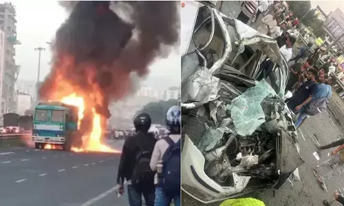 ಮುಂಬೈ | ಹಲವು ವಾಹನಗಳಿಗೆ ಟ್ರಕ್ ಢಿಕ್ಕಿ : 8 ಮಂದಿ ಮೃತ್ಯು, ಹಲವರಿಗೆ ಗಾಯ