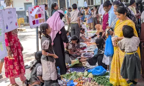 ಕೊಪ್ಪಳ | ನಿವೇದಿತಾ ಶಾಲೆಯಲ್ಲಿ ವಿಶಿಷ್ಟವಾಗಿ ಮಕ್ಕಳ ದಿನಾಚರಣೆ