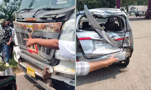 Mangaluru | ಪಣಂಬೂರಿನಲ್ಲಿ ಭೀಕರ ಸರಣಿ ಅಪಘಾತ: ಮೂವರು ಮೃತ್ಯು