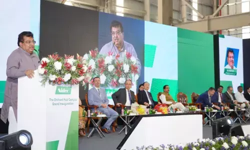 ಜಪಾನ್ 600 ಕೋಟಿ ರೂ.ಹೂಡಿಕೆ | ನೈಡೆಕ್ ಕಂಪೆನಿಯ ಆರ್ಚರ್ಡ್ ಹಬ್‍ಗೆ ಚಾಲನೆ ನೀಡಿದ ಸಚಿವ ಎಂ.ಬಿ.ಪಾಟೀಲ್