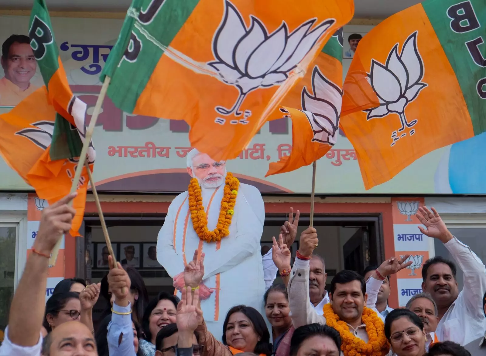 ಬಿಹಾರದಲ್ಲಿ ಎನ್​ಡಿಎಗೆ ಐತಿಹಾಸಿಕ ಗೆಲುವು; ಚಿತ್ರಗಳಲ್ಲಿ ನೋಡಿ