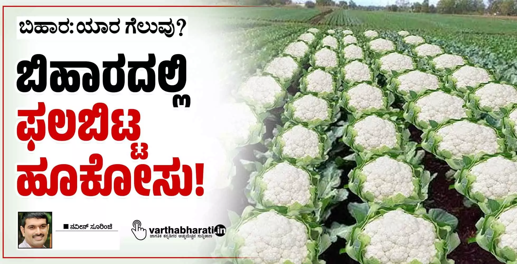 ಬಿಹಾರದಲ್ಲಿ ಫಲಬಿಟ್ಟ ಹೂಕೋಸು!