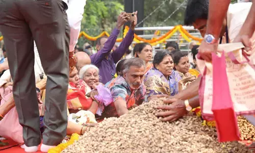 ಮೊದಲ ದಿನವೇ ಕಡಲೆಕಾಯಿ ಪರಿಷೆಗೆ ಸಾರ್ವಜನಿಕರಿಂದ ಉತ್ತಮ ಪ್ರತಿಕ್ರಿಯೆ