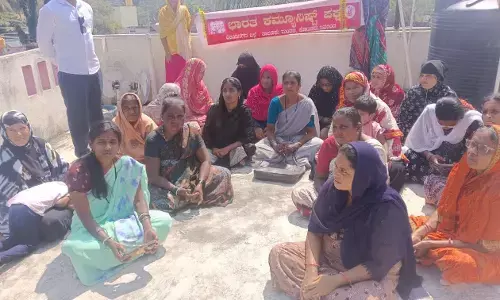 ವಿಜಯನಗರ | ದಲಿತ, ಆದಿವಾಸಿ, ಅಲ್ಪಸಂಖ್ಯಾತರ ಮೇಲಿನ ದೌರ್ಜನ್ಯ ಖಂಡಿಸಿ ಪ್ರತಿಭಟನಾ ದಿನಾಚರಣೆ