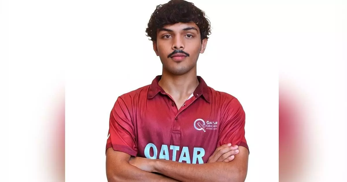 ಖತರ್ ಅಂಡರ್ 19 ಕ್ರಿಕೆಟ್ ತಂಡಕ್ಕೆ ಮಂಗಳೂರು ಮೂಲದ ಯುವಕ ಎಸ್ಸಾಮ್ ಮನ್ಸೂರ್ ಆಯ್ಕೆ ಖತರ್ ಅಂಡರ್ 19 ಕ್ರಿಕೆಟ್ ತಂಡಕ್ಕೆ ಮಂಗಳೂರು ಮೂಲದ ಯುವಕ ಎಸ್ಸಾಮ್ ಮನ್ಸೂರ್ ಆಯ್ಕೆ