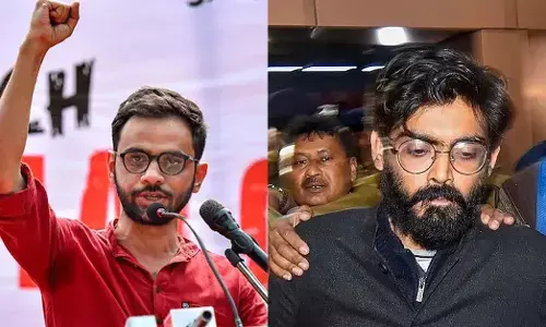 Umar Khalid and Sharjeel Imam