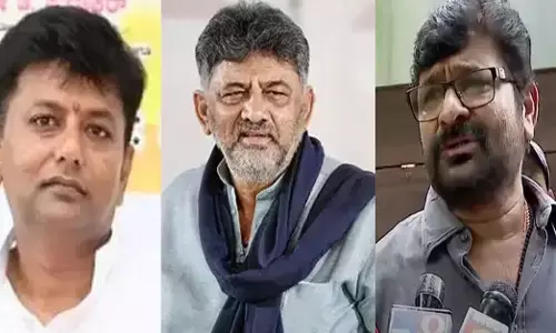 ಪರಪ್ಪನ ಅಗ್ರಹಾರ ಕೇಂದ್ರ ಕಾರಾಗೃಹದಲ್ಲಿ ವಿನಯ್ ಕುಲಕರ್ಣಿ, ವೀರೇಂದ್ರ ಪಪ್ಪಿ ಅವರನ್ನು ಭೇಟಿಯಾದ ಡಿ.ಕೆ.ಶಿವಕುಮಾರ್