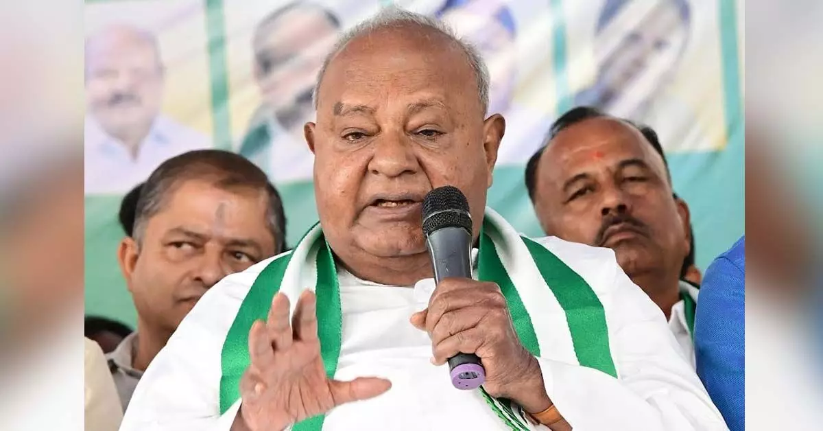 ಸಿದ್ದರಾಮಯ್ಯರನ್ನು ಸಿಎಂ ಮಾಡಿ ಎಂದು ಮೂರು ಬಾರಿ ಸೋನಿಯಾ ಗಾಂಧಿ ಮನೆ ಬಾಗಿಲಿಗೆ ಹೋಗಿದ್ದೆ: ಎಚ್.ಡಿ. ದೇವೇಗೌಡ