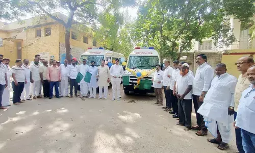 ಯಾದಗಿರಿ | ನೂತನ ಆಂಬುಲೆನ್ಸ್‌ಗಳ ಲೋಕಾರ್ಪಣೆ