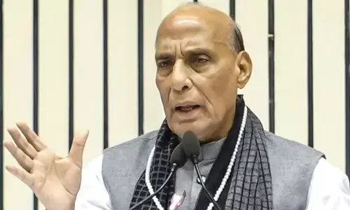 Rajnath Singh addressed the Sindhi Samaj conference in Delhi.