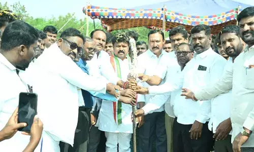 ರಾಯಚೂರು | ಮೇಥೋಡಿಸ್ಟ್ ಚರ್ಚ್ ನಿರ್ಮಾಣ ಕಾಮಗಾರಿಗೆ ಶಾಸಕರಿಂದ ಭೂಮಿಪೂಜೆ