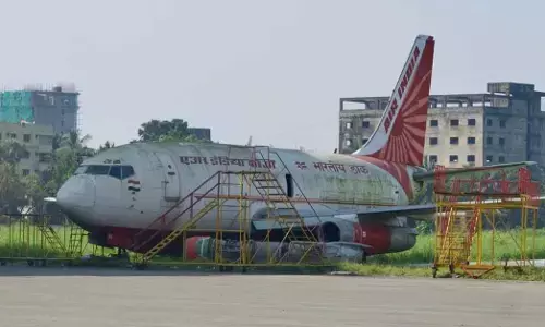 A Boeing 737-200 aircraft, which had been lying idle on the southeast edge of Kolkata Airport for 13 years, was finally cleared on Nov 14.