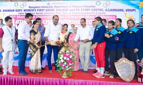 ಮಂಗಳೂರು ವಿಶ್ವವಿದ್ಯಾನಿಲಯ ಮಟ್ಟದ ಅಂತರ್ ಕಾಲೇಜು ಕ್ರೀಡಾಕೂಟಕ್ಕೆ ಚಾಲನೆ