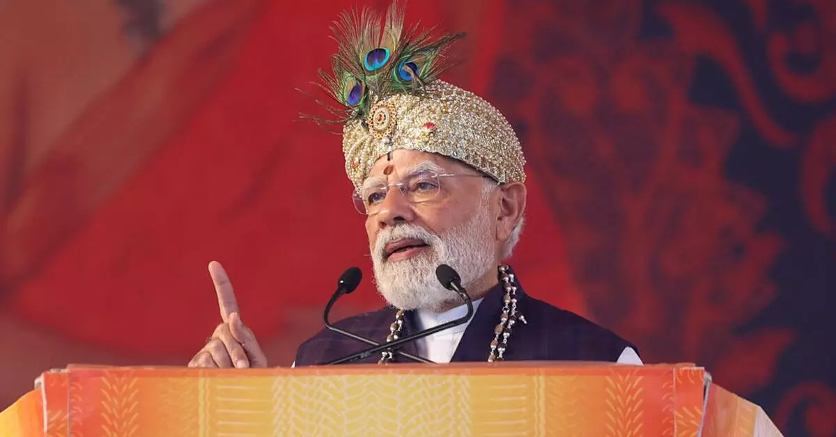 ನವ ಭಾರತ ಯಾರಿಗೂ ತಲೆ ಬಾಗದು; ಶಾಂತಿ ವಿಷಯದಲ್ಲಿ ರಾಜಿ ಇಲ್ಲ : ಪ್ರಧಾನಿ ಮೋದಿ ನವ ಭಾರತ ಯಾರಿಗೂ ತಲೆ ಬಾಗದು; ಶಾಂತಿ ವಿಷಯದಲ್ಲಿ ರಾಜಿ ಇಲ್ಲ : ಪ್ರಧಾನಿ ಮೋದಿ