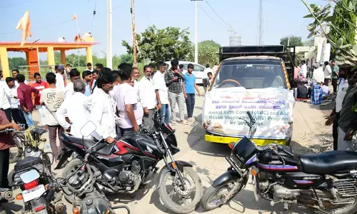 ಕಲಬುರಗಿ| ಬೀದಿ ನಾಯಿಗಳ ಸ್ಥಳಾಂತರ; ಪಾಲಿಕೆ, ಶಾಸಕರ ವಿರುದ್ಧ ಪ್ರತಿಭಟನೆ