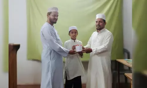 ಸಾಲೆತ್ತೂರು | ಪವಿತ್ರ ಯಾತ್ರೆಗೆ ಕೂಡಿಟ್ಟ ಹಣವನ್ನು ಫಂಡ್‌ಗೆ ನೀಡಿದ ವಿದ್ಯಾರ್ಥಿ