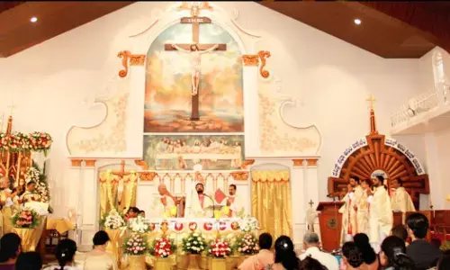 ಕುಂದಾಪುರ | ಹೋಲಿ ರೋಜರಿ ಮಾತಾ ಇಗರ್ಜಿಯ ವಾರ್ಷಿಕ ಹಬ್ಬ