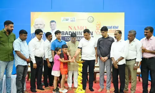 ಮಂಗಳೂರು | ನಮೋ ಬ್ಯಾಡ್ಮಿಂಟನ್ ಟೂರ್ನಿಗೆ ಸಂಸದ ಕ್ಯಾ.ಚೌಟ ಚಾಲನೆ