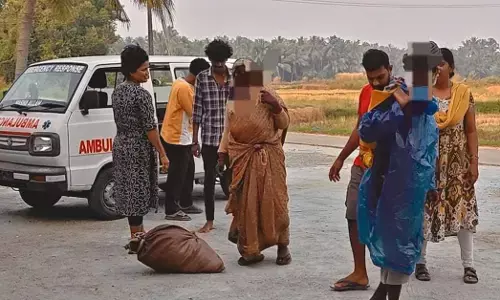 ತ್ರಾಸಿ | ಅಸಹಾಯಕ ಸ್ಥಿತಿಯಲ್ಲಿದ್ದ ಇಬ್ಬರ ರಕ್ಷಣೆ