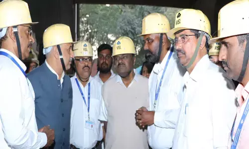 Shivamogga | ಭದ್ರಾವತಿ ಉಕ್ಕು ಕಾರ್ಖಾನೆಗೆ ಭೇಟಿ ನೀಡಿದ ಕೇಂದ್ರ ಸಚಿವ ಎಚ್.ಡಿ.ಕುಮಾರಸ್ವಾಮಿ